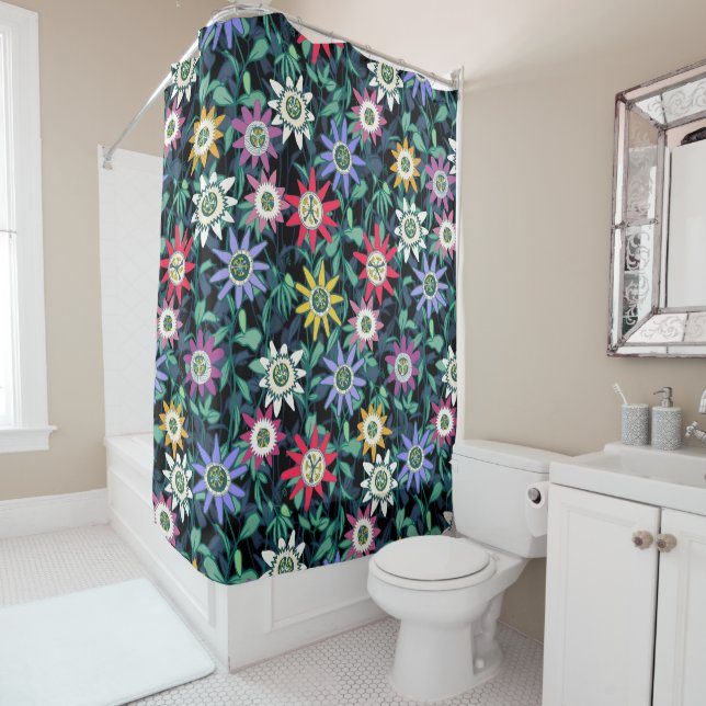 passiflora shower curtain (In Situ)