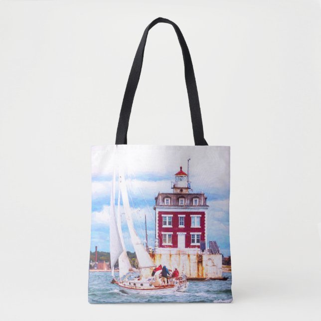 Passing Ledge Light Tote Bag (Front)