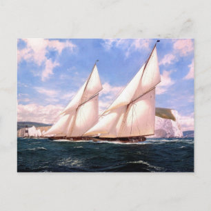 Passing Needles Point Postcard