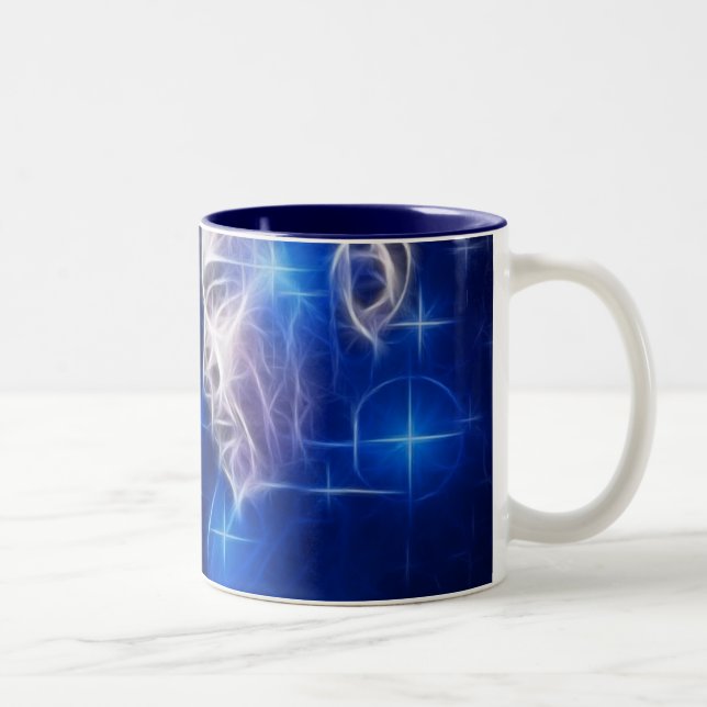 Passing of the Torch II Two-Tone Coffee Mug (Right)