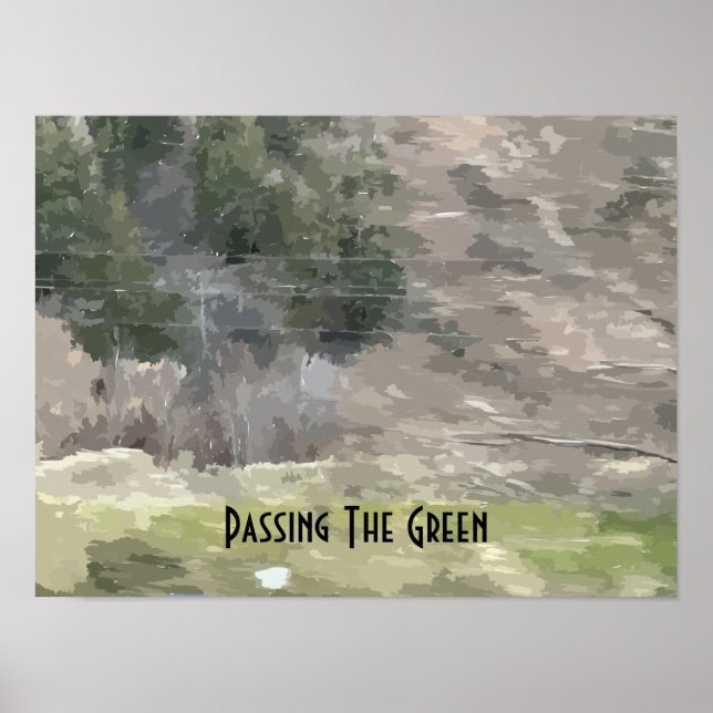 Passing The Green Poster (Front)
