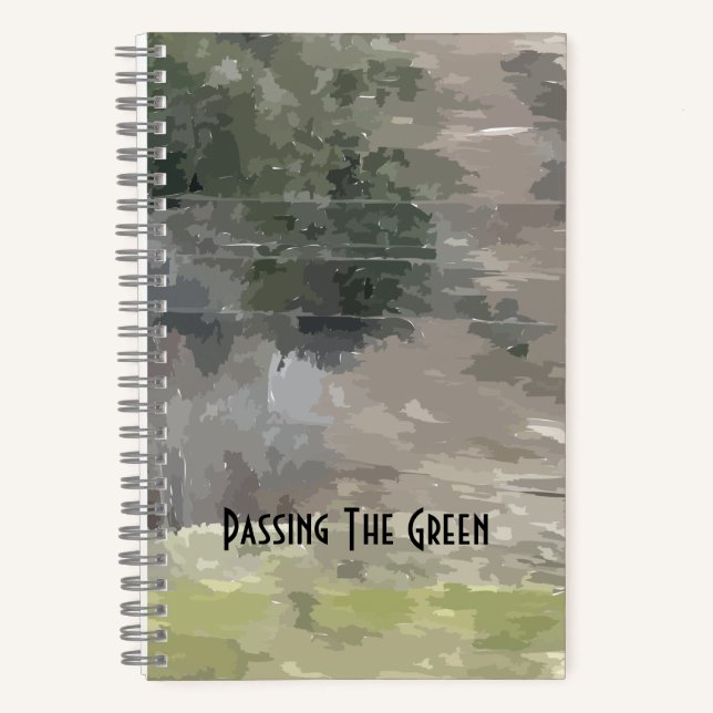 Passing The Green Spiral Notebook (Front)
