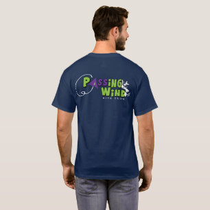 PASSING WIND T-SHIRT.  Professional Kite Flier's T T-Shirt