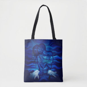 Passion act - pair with Dolphin pair Tote Bag