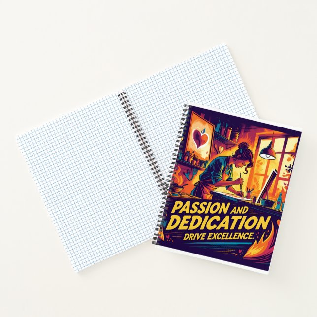 passion and dedication notebook (Inside)