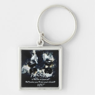 PASSION - Bodybuilding Workout Motivational Key Ring