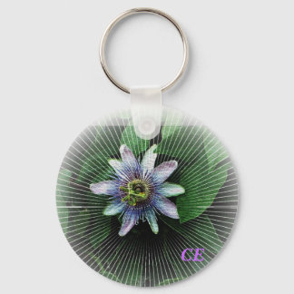 Passion Flower 3, CE Key Ring