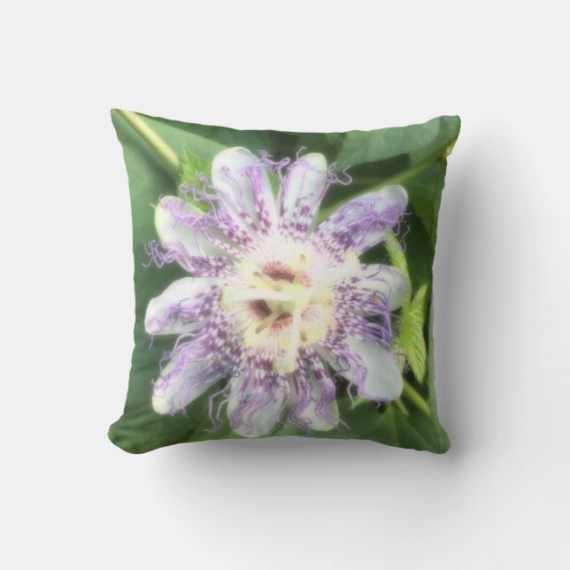 Passion Flower Cushion (Front)