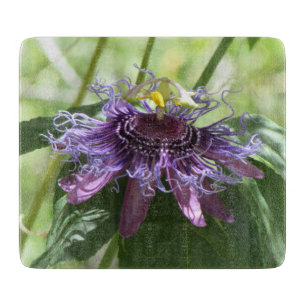 Passion Flower Cutting Board