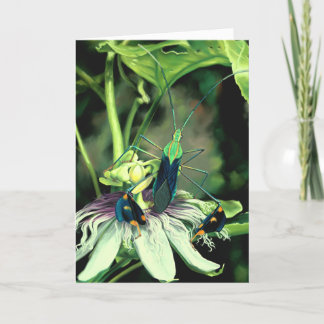 Passion Flower Greeting Card