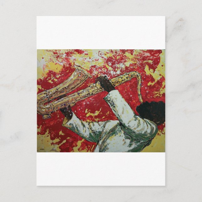 Passion Flower Postcard (Front)