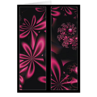 Passion Flowers Bookmark Card