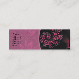 Passion Flowers Contact Business Card