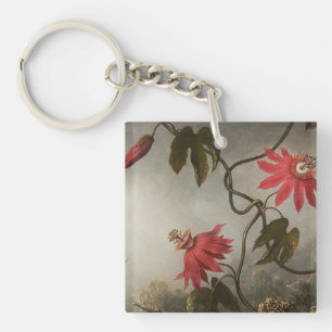 Passion Flowers Key Ring