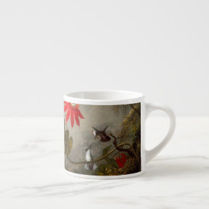 Passion Flowers with Hummingbirds Heade Espresso Cup