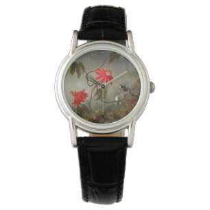 Passion Flowers with Hummingbirds Heade Watch