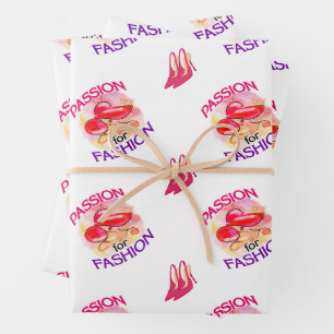 'Passion For Fashion' - Style A Wrapping Paper Sheet