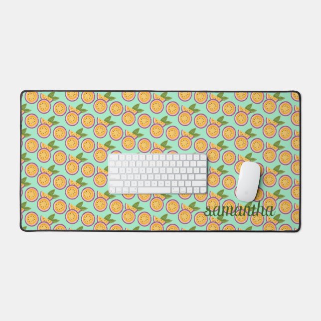 Passion Fruit Desk Mat (Keyboard & Mouse)
