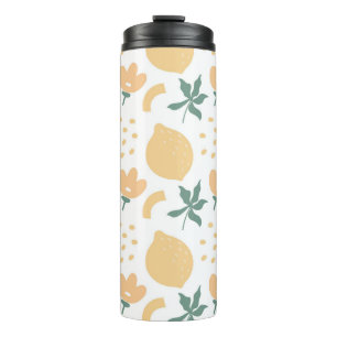 Passion Fruit Flower Thermal Tumbler