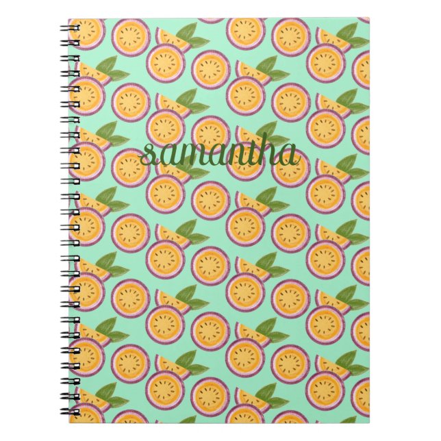 Passion Fruit Notebook (Front)