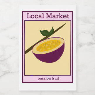 Passion fruit sticker