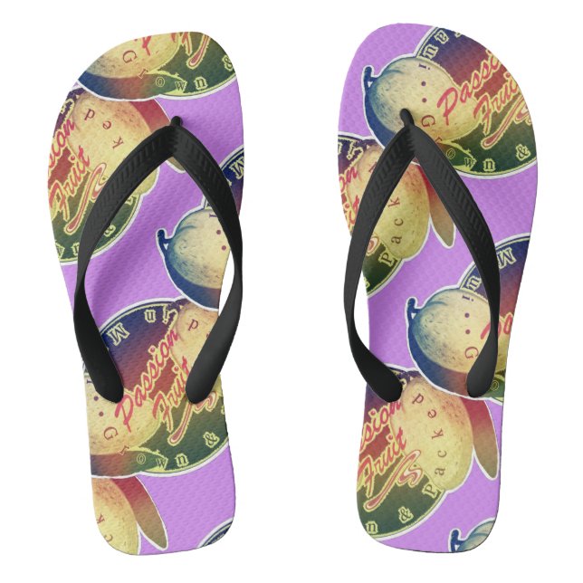 Passion Fruit Thongs (Footbed)