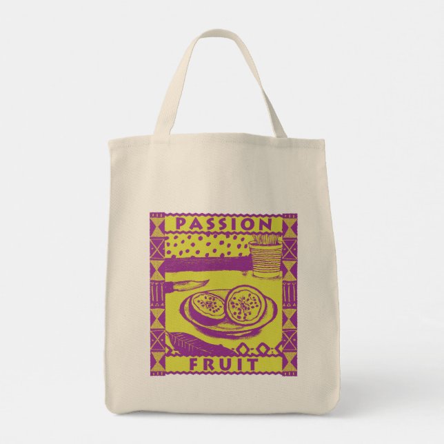 Passion Fruit Tote Bag (Back)