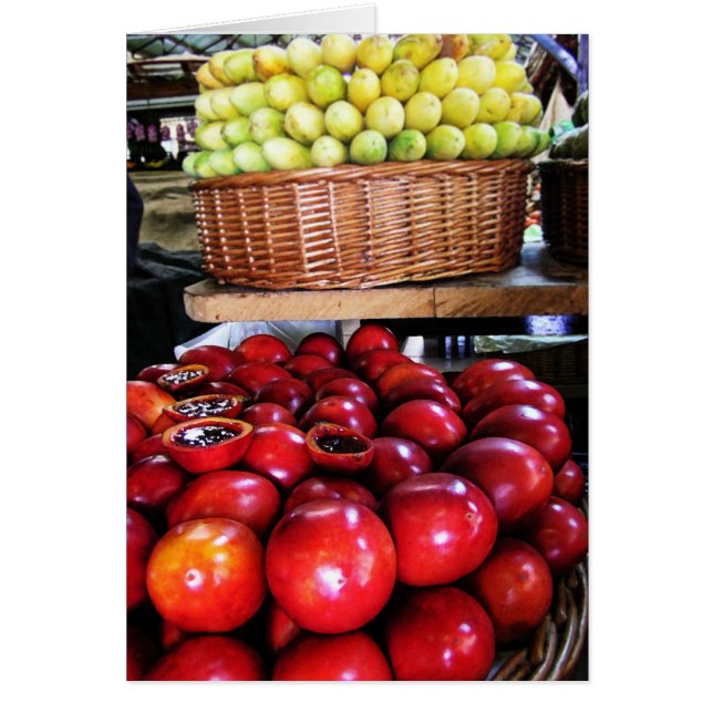 Passion Fruits card (Front)