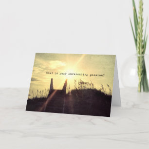 PASSION Greeting Card