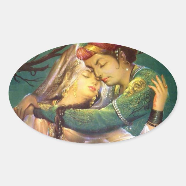 PASSION IS A GIFT FROM GOD OVAL STICKER (Front)