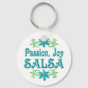 Passion Joy Salsa Key Ring
