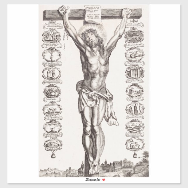 Passion of Jesus crucifixion of Christ (Sheet)