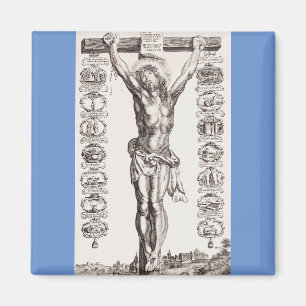 Passion of Jesus crucifixion of Christ Magnet