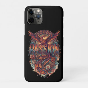 Passion Phoenix Vintage Art Design – InLuggage Tag iPhone 11 Pro Case