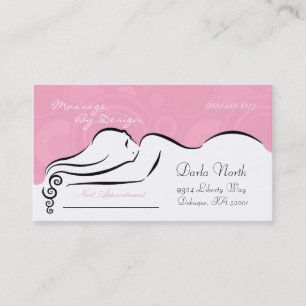 Passion Pink Darla Business Cards