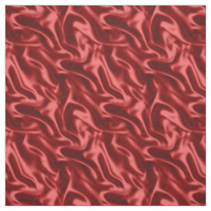 Passion Red Romantic Faux Satin Wedding Fabric