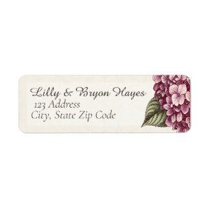 PASSION Wedding Invite Labels