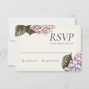 PASSION Wedding RSVP Response Card