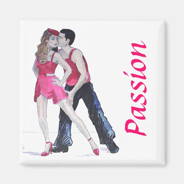 Passionate Dancers Strictly Come Dancing Magnet (Front)