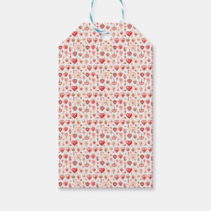 Passionate Palette: Valentine Embellishments Gift Tags
