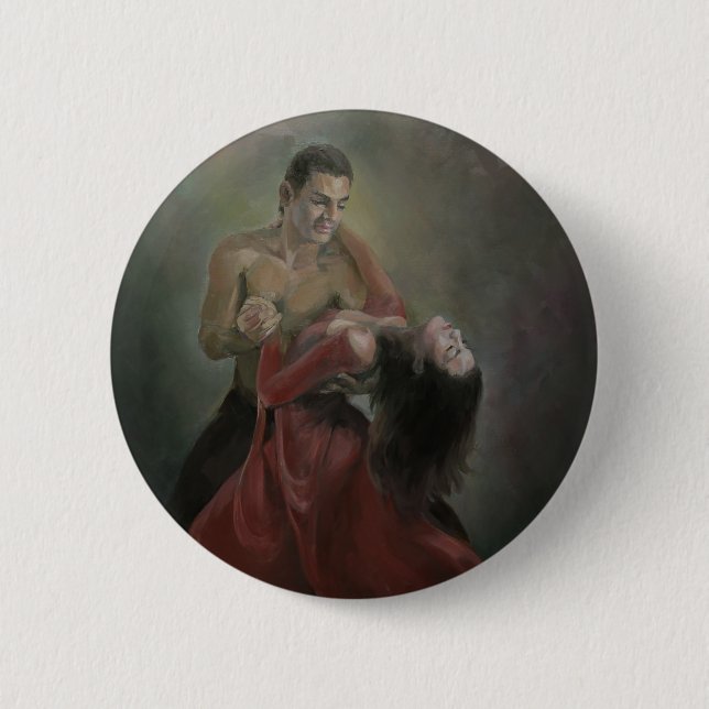 Passionate Paso Doble Button (Front)