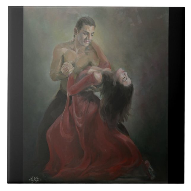 Passionate Paso Doble Tile (Front)