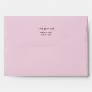 Passionate Red Pink Lips Kissing Pattern Envelope