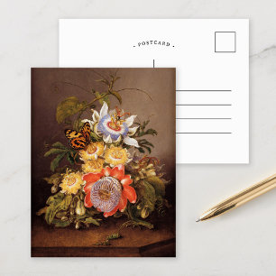 Passionflowers   Ferdinand Bauer Postcard
