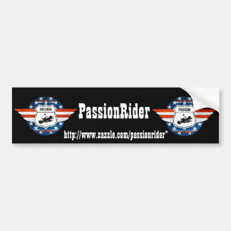 PassionRider car sticker