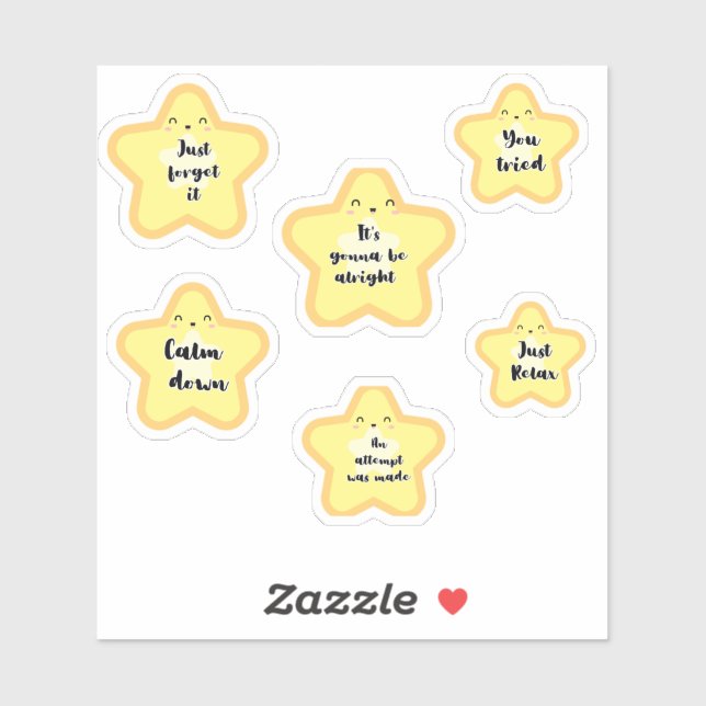 Passive Aggressive Gold Star  (Sheet)