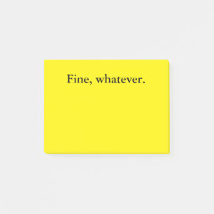 Passive Aggressive Notes
