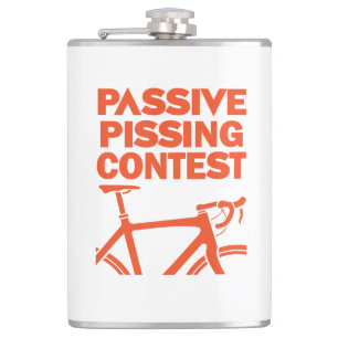 Passive Pissing Contest Hip Flask