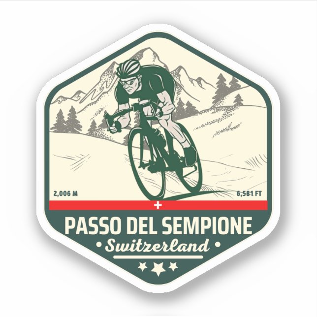 Passo del Sempione italian swiss Mountains biking (Front)