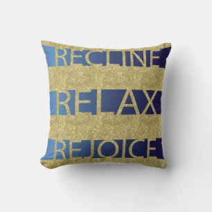 Passover 16/16" Pillow "RRR Gld/Blue"